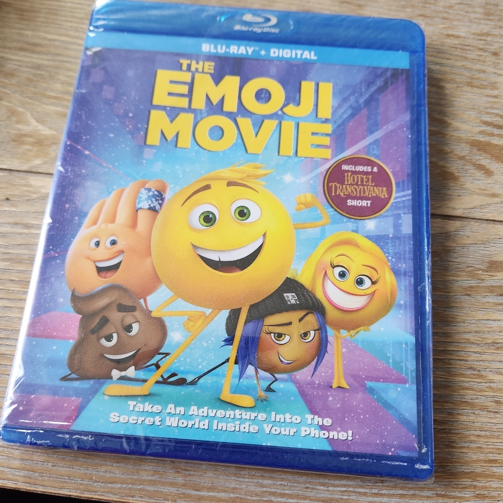 The Emoji Movie Blu ray plus Digital